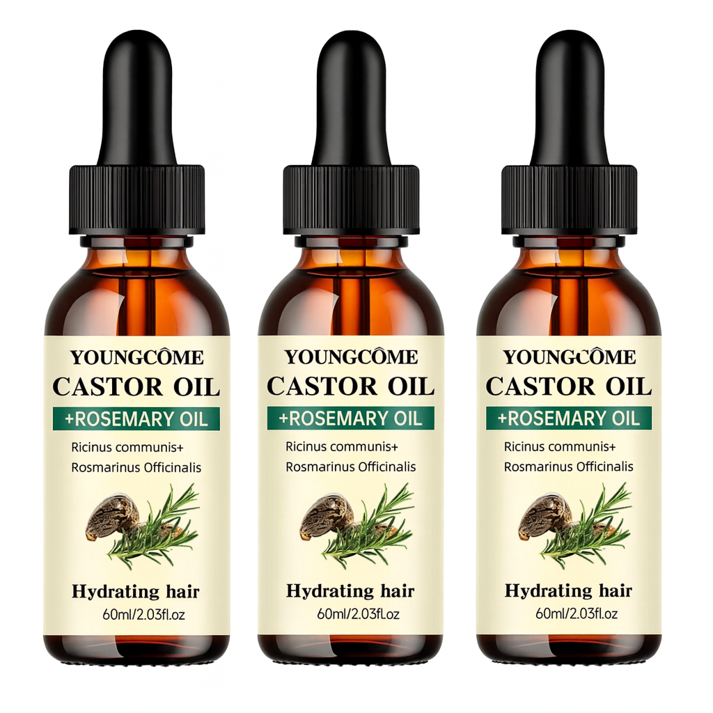 Huile de Croissance Ricin & Romarin