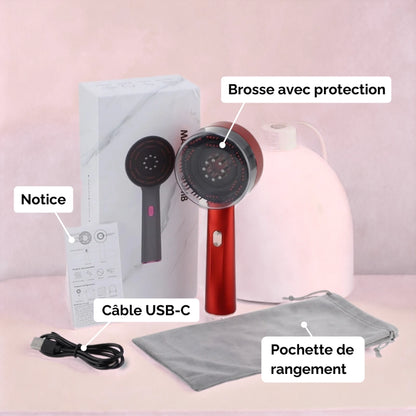 NOLVE - Brosse Massante Électrique Pour Cuir Chevelu