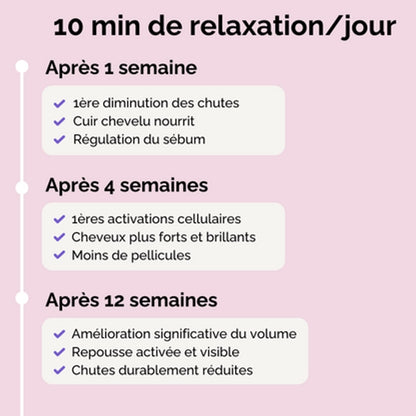 NOLVE - Brosse Massante Électrique Pour Cuir Chevelu